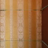 Rare Louis XVI display cabinet in marquetry with light, France ca. 1850