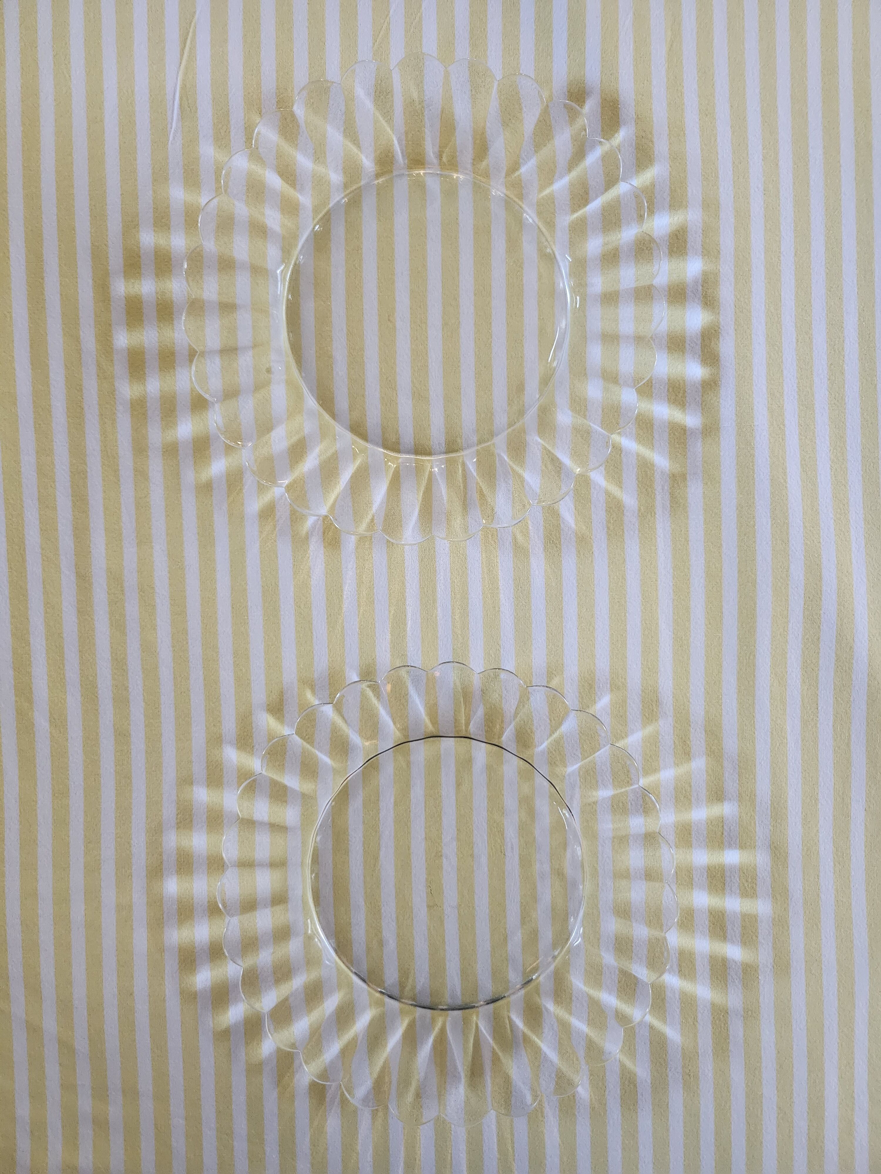 7 dessert plates Duralex Marguerite