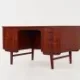 Teak desk, Danish design, 1970s, production: Denmark