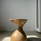 Solid wood sofa end