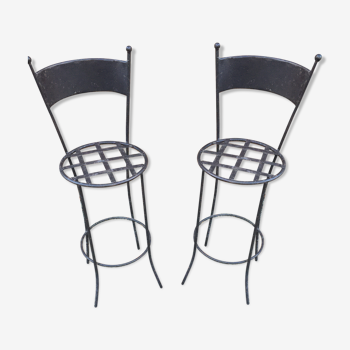 2 bar chairs