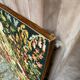 Large medieval wall tapestry "The Grape Harvest" (132x75 cm) 1970