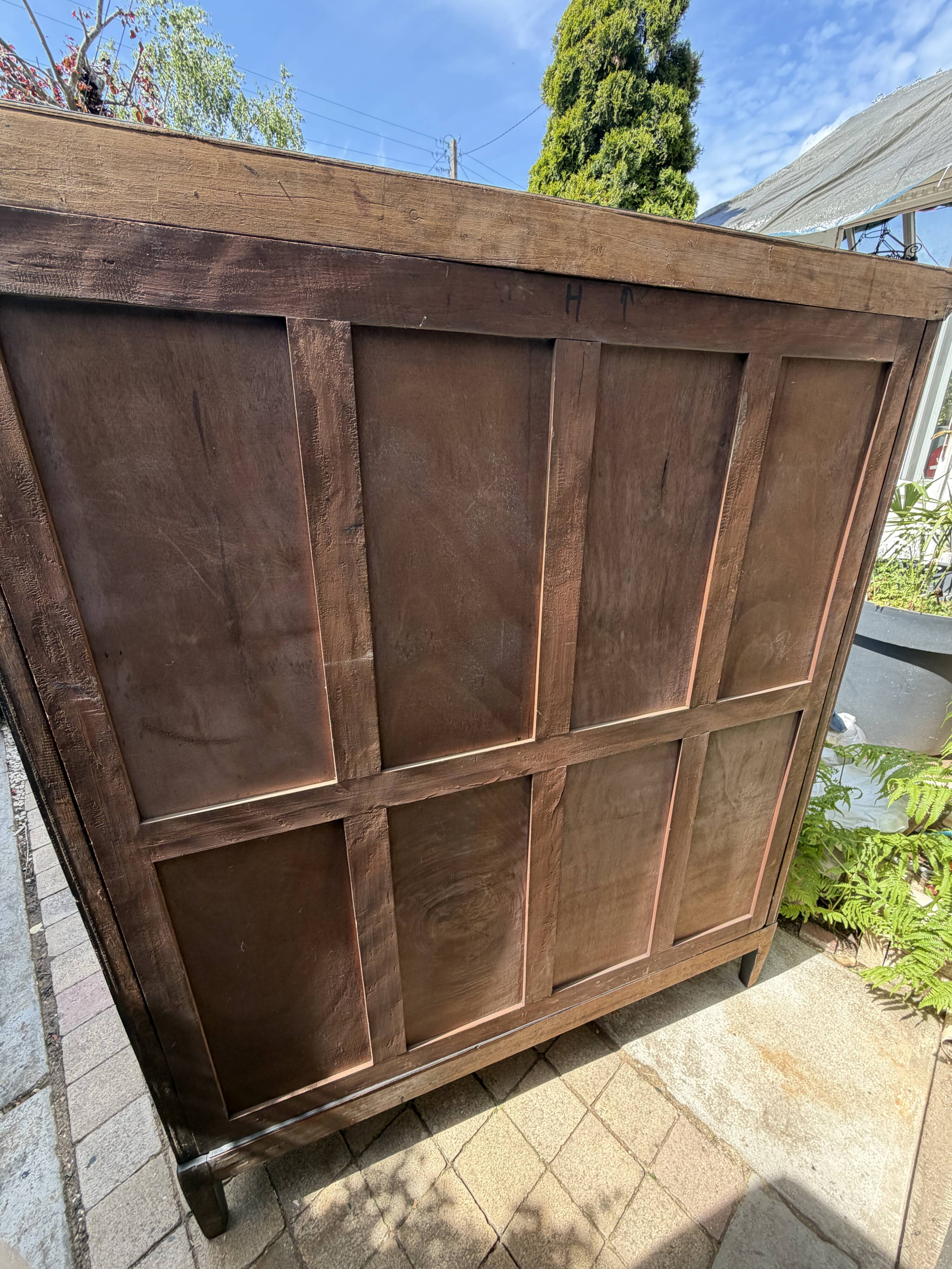 Armoire vitrée art déco démontable 1930
