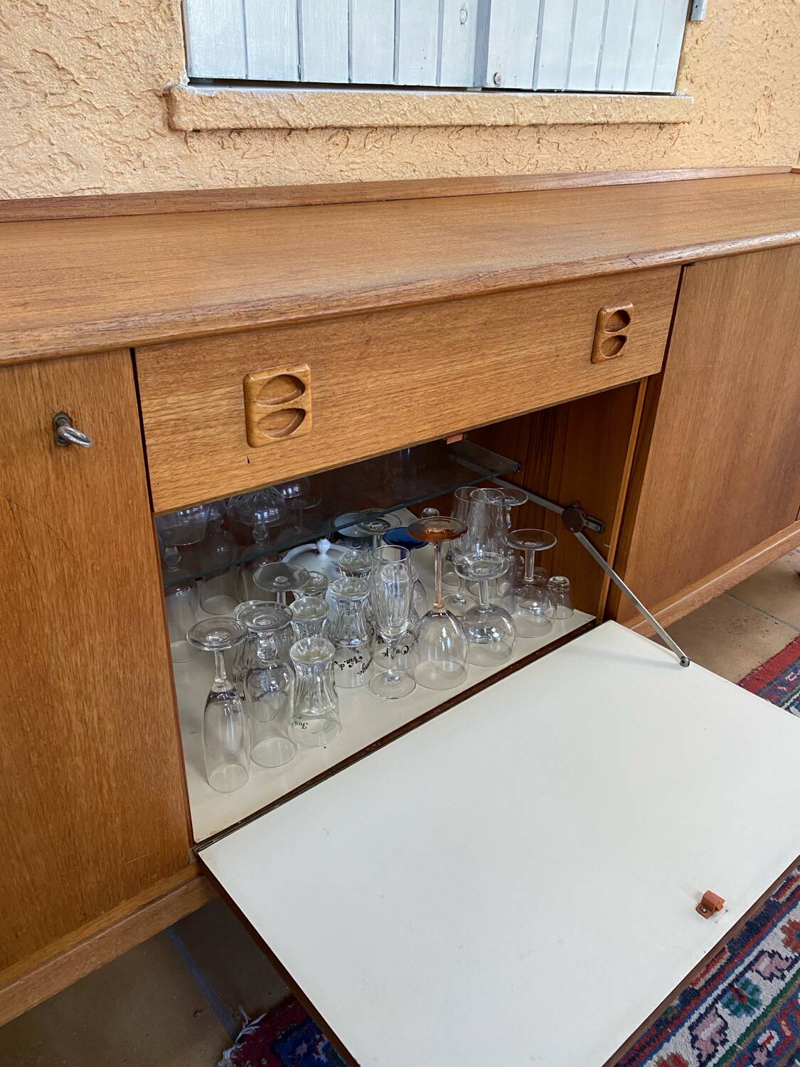 Vintage Scandinavian sideboard from the 60s