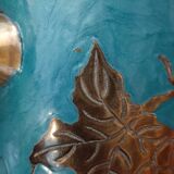 Cloisonné and enamelled champagne bucket with grapes
