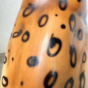XL Italian ceramic leopard sculpture statue 1970