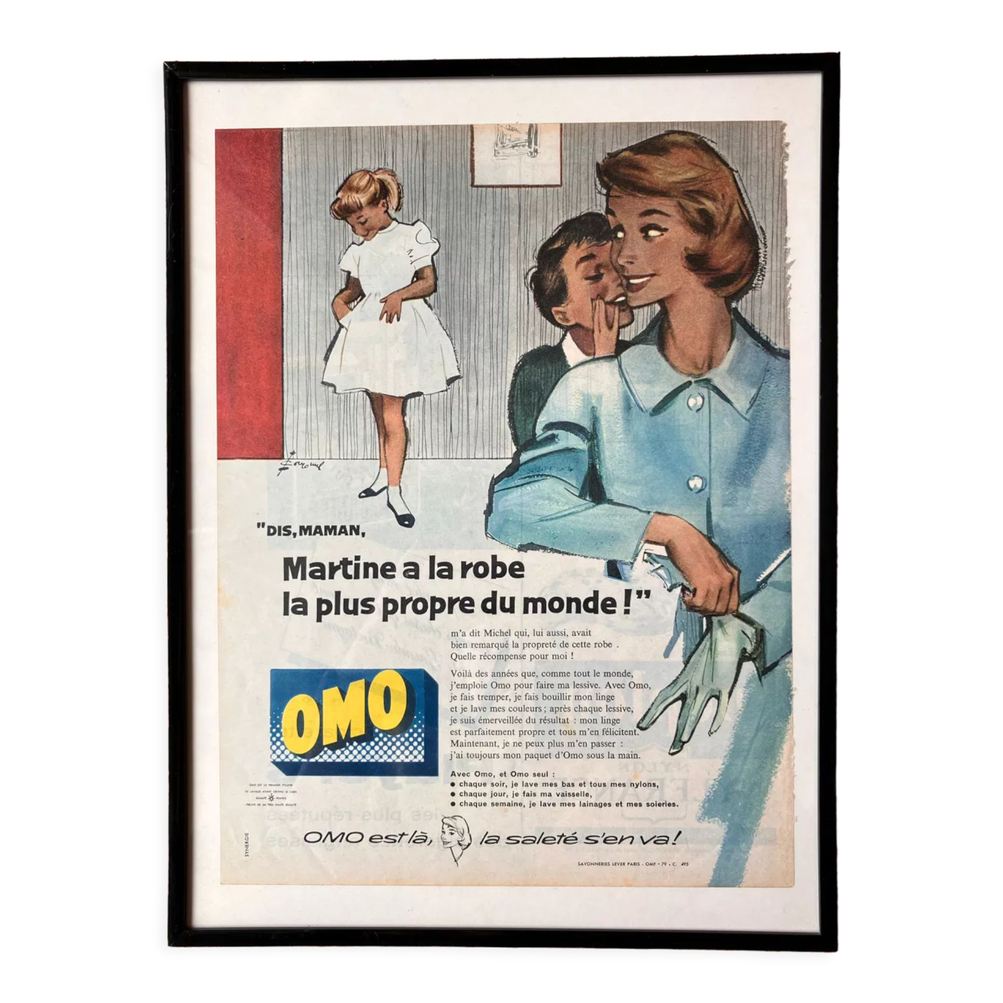 Affiche pub vintage