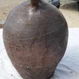 2 potiches in sandstone 19th