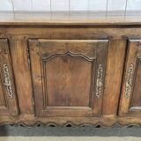 18th century Louis XV 3-door cherrywood sideboard