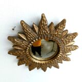 Vintage sunburst mirror, 1960s
