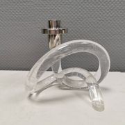PRETZEL Candleholder by Dorothy Thorpe, 1950s.