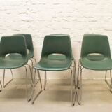 Set of 6 vintage chairs by Marko Netherlands 1970