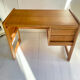 Small wooden desk (fir), 1970