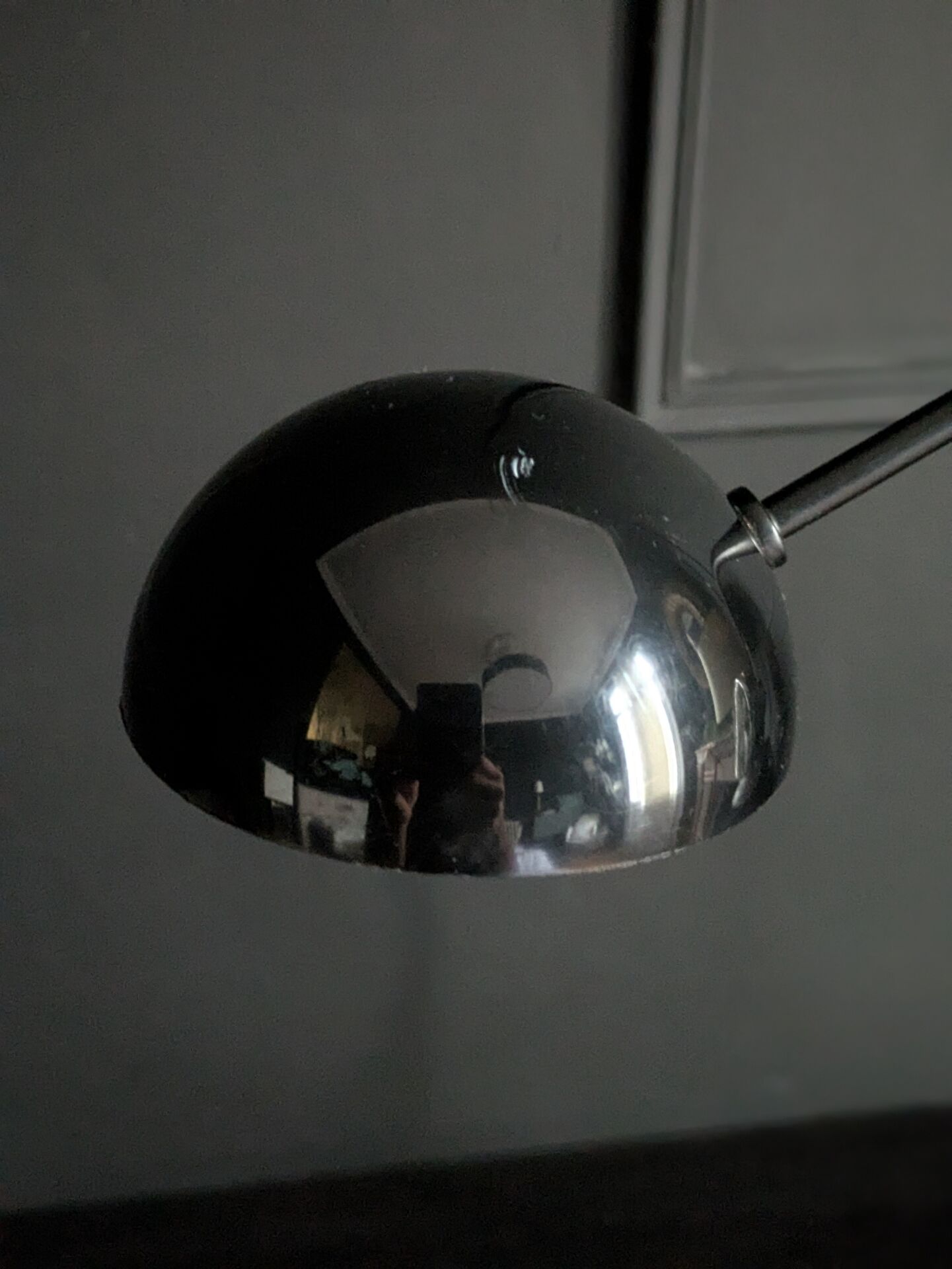 Vintage arched desk lamp by Lacri, Italian Space Age design (70s/80s)