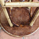 Tabouret en rotin vintage