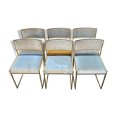 Set of six vintage chairs