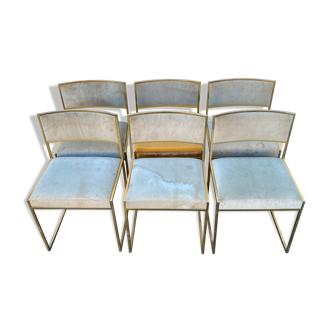 Set of six vintage chairs