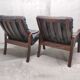 Pair of Scandinavian sun expo armchairs
