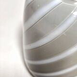 Encendedor de mesa "Tommaso Barbi" de cristal. Italia, 1970s.