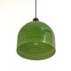 Green glass suspension by Peill Putzler, Germany, 1970