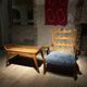Paolo Buffa - Paire de fauteuils et table basse, 1950