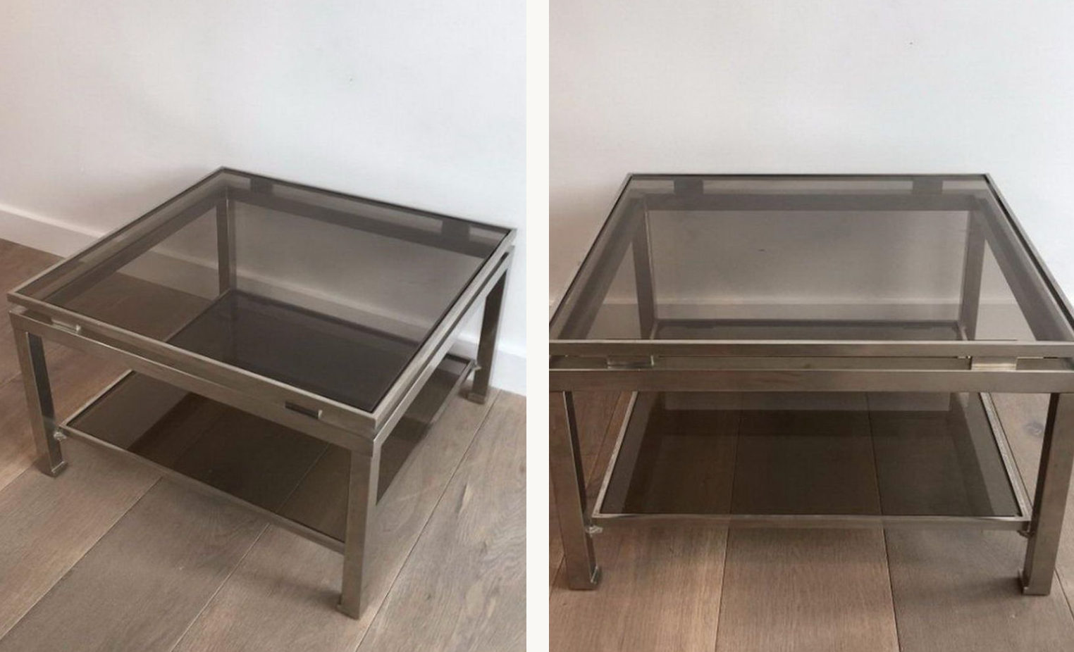 Pair of Guy Lefèvre sofa ends for Jansen home