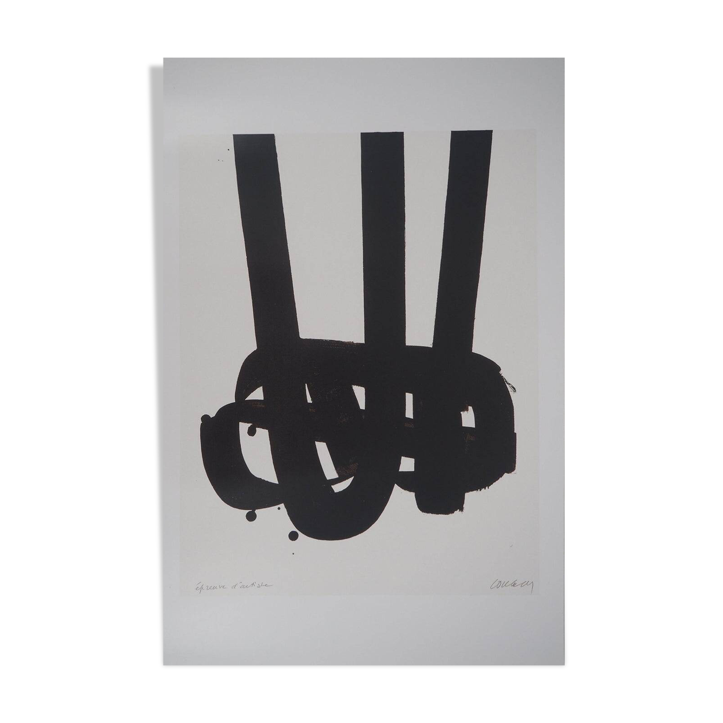 Pierre SOULAGES, after Serigraph No. 29, 1972