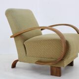 1930s Art Deco Armchair, Czechoslovakia