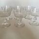 Set de 6 coupes à champagne en cristal sonnant années 20s