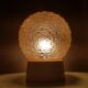 Plafonnier mid-century en verre 60s