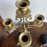 Pair of 5-light candelabra in Empire style
