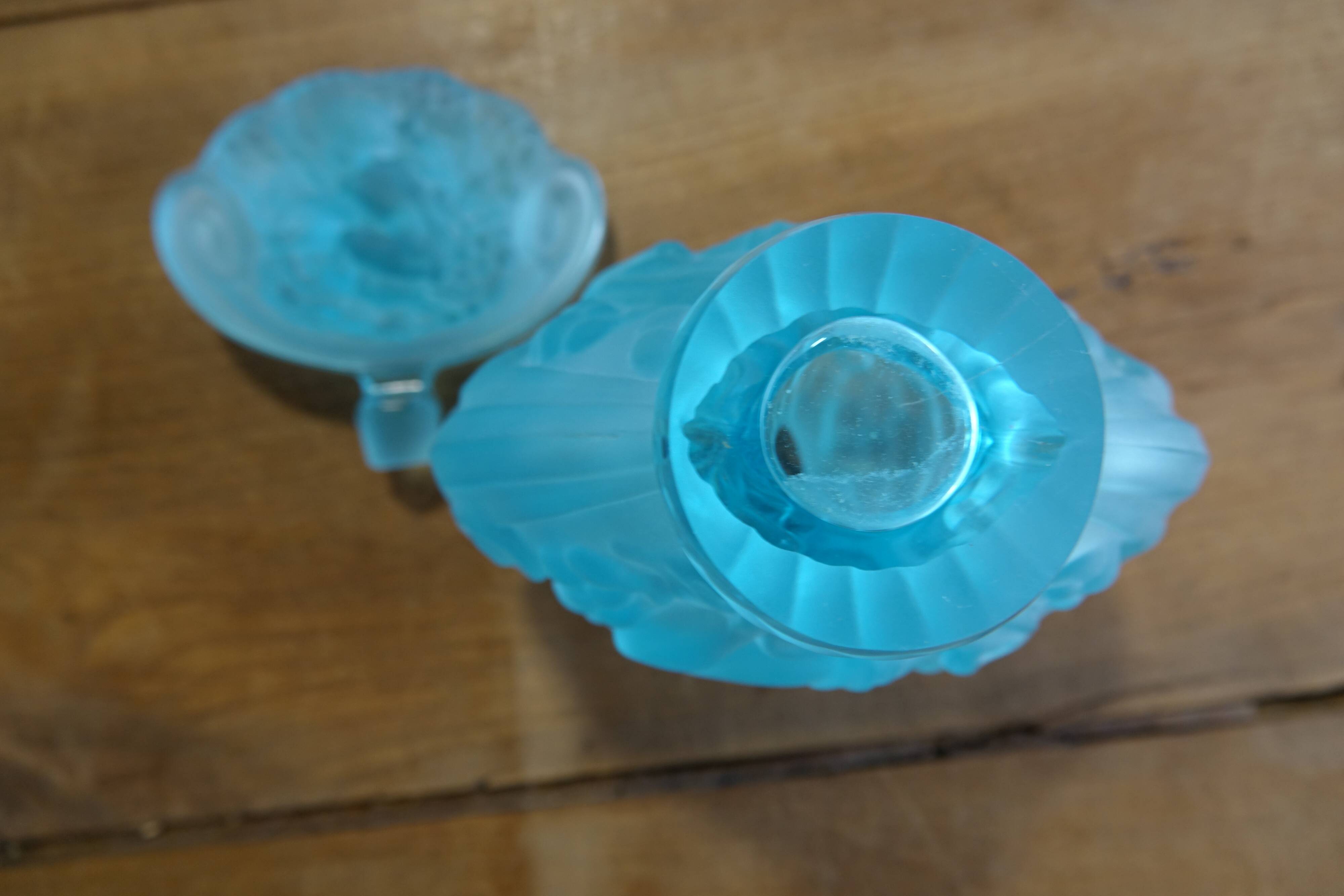 Schlevogt Hoffman Art Deco perfume bottle Ingrid Siesta 1930's