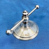 8 antique Art Deco silver-plated metal knife rests, Cailar Bayard hallmark