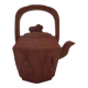 Yixing terracotta teapot signed