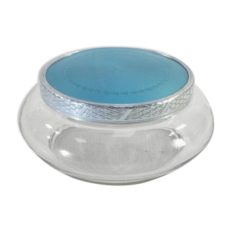 HILL RAYMOLOID glass cotton box