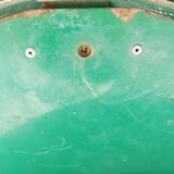 Public metal garden bin