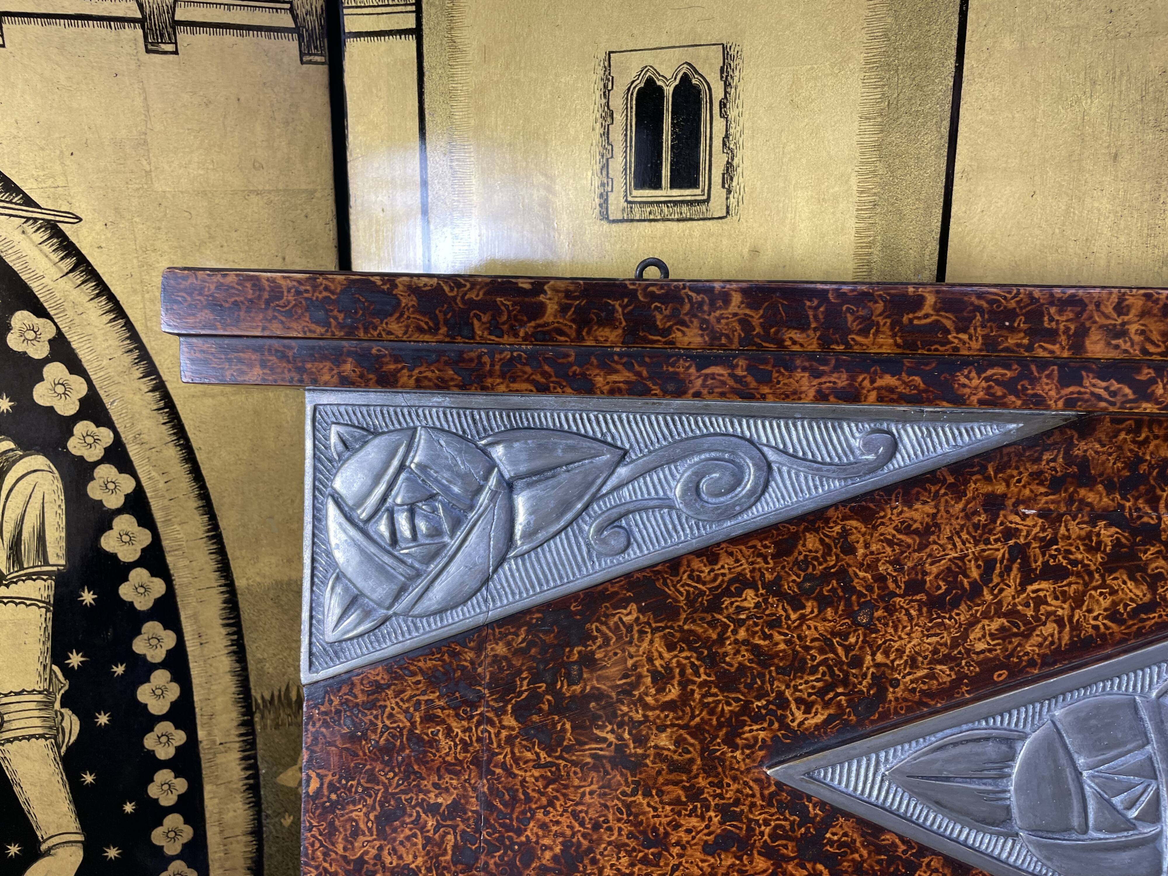 Art deco period mirror