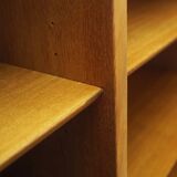 Ash bookcase, Danish design, 1970s, production: Hundevad