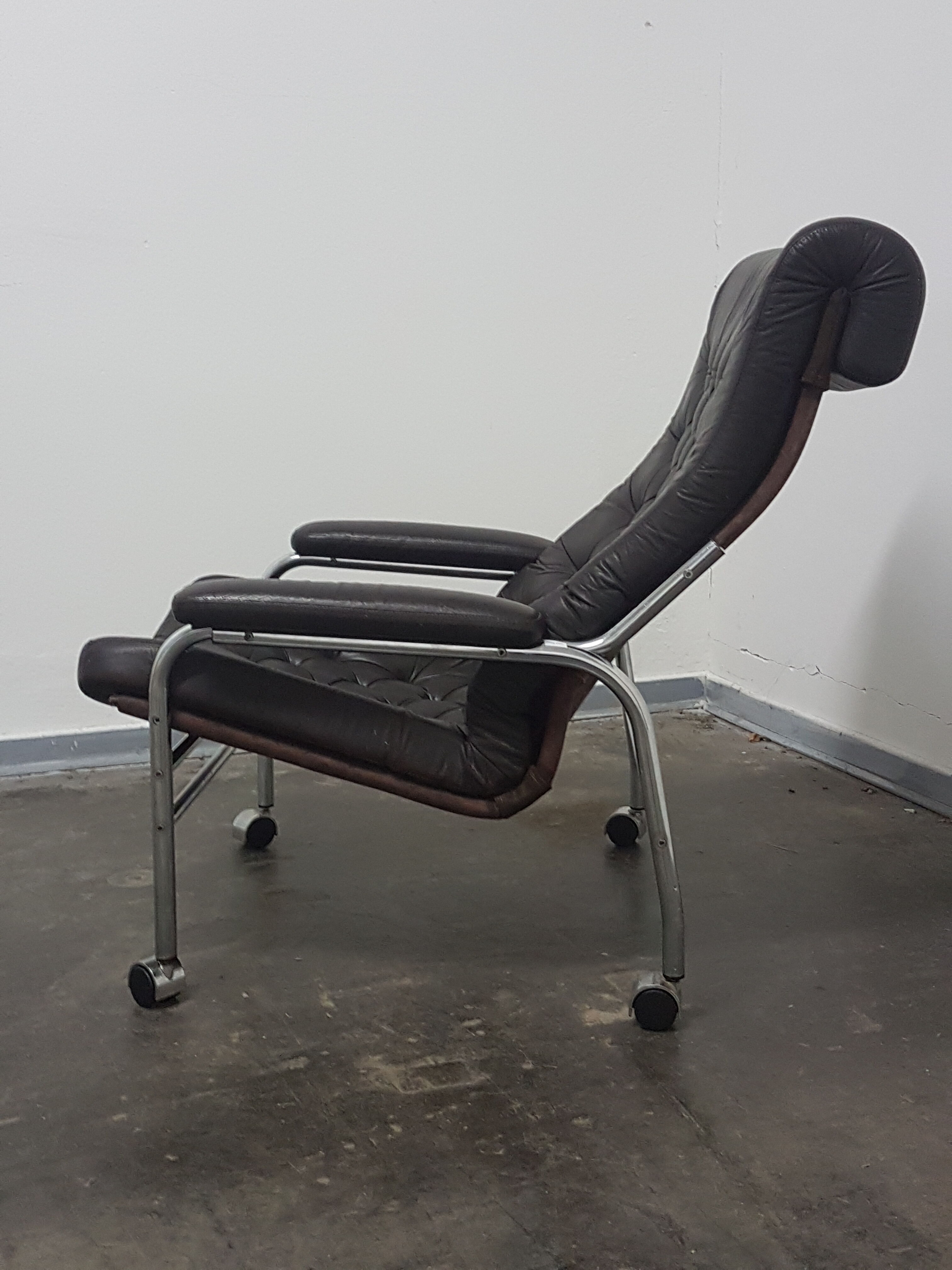 Vintage Ikea lounge chair Bore by Noboru Nakamura