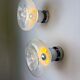 Pair of Toni Zuccheri wall lights, Murano handblown glass, Italy, 1970s