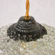 Pair of pearl glass pendant lamps