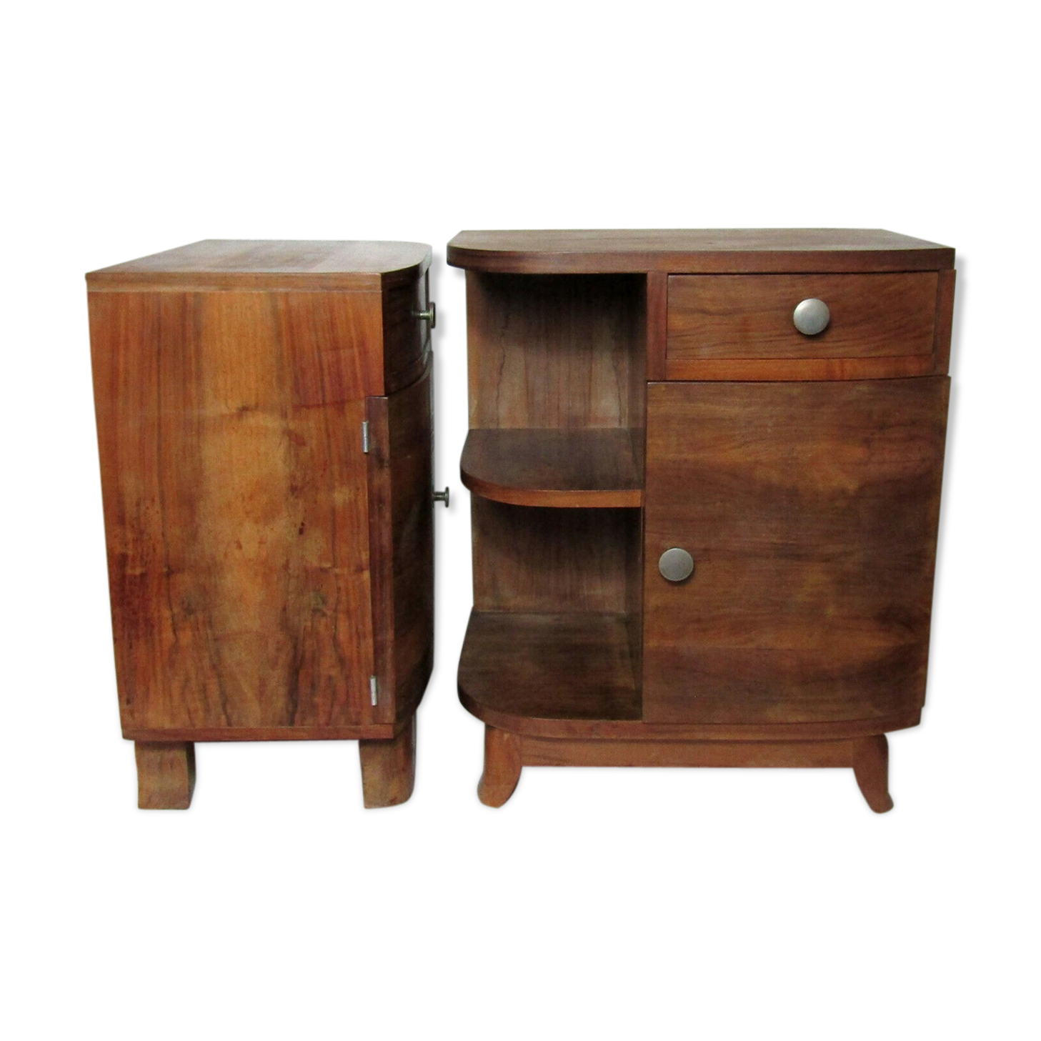Pair of 1930s bedside