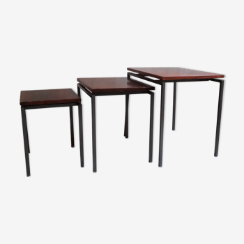 Rosewood side tables