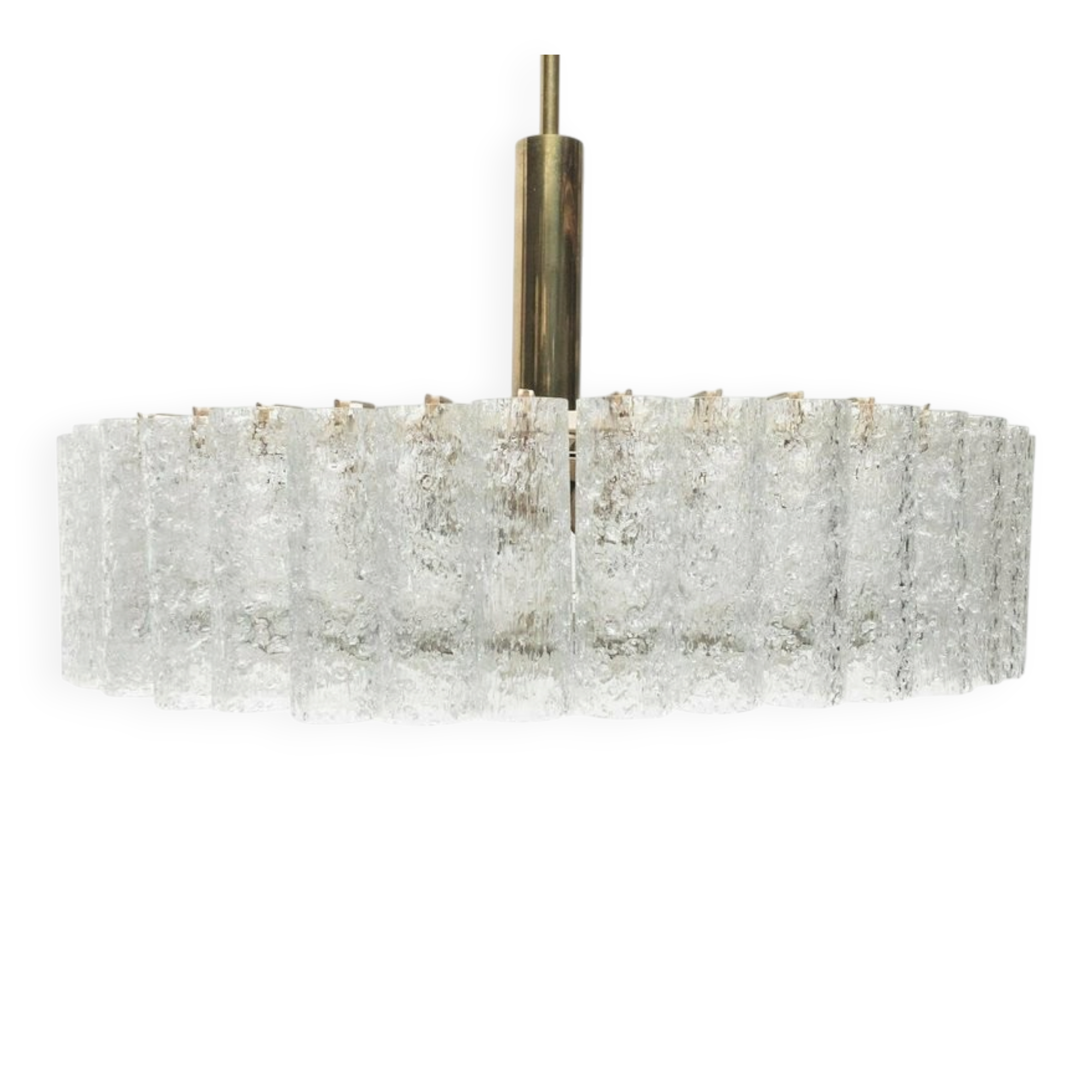 Large German chandelier from the mid-century by Doria Leuchten, 1960s.