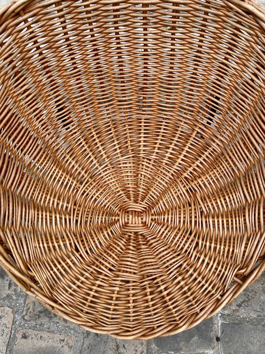 4 rattan chairs from 1950