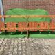 Swedish pine folding bench 1960s-1970s