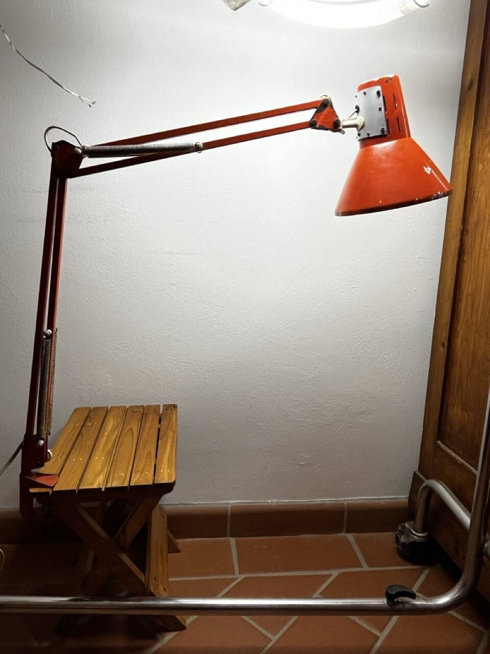 Architect lamp Emmedi model Studio D, anni '60-70, heavy used!