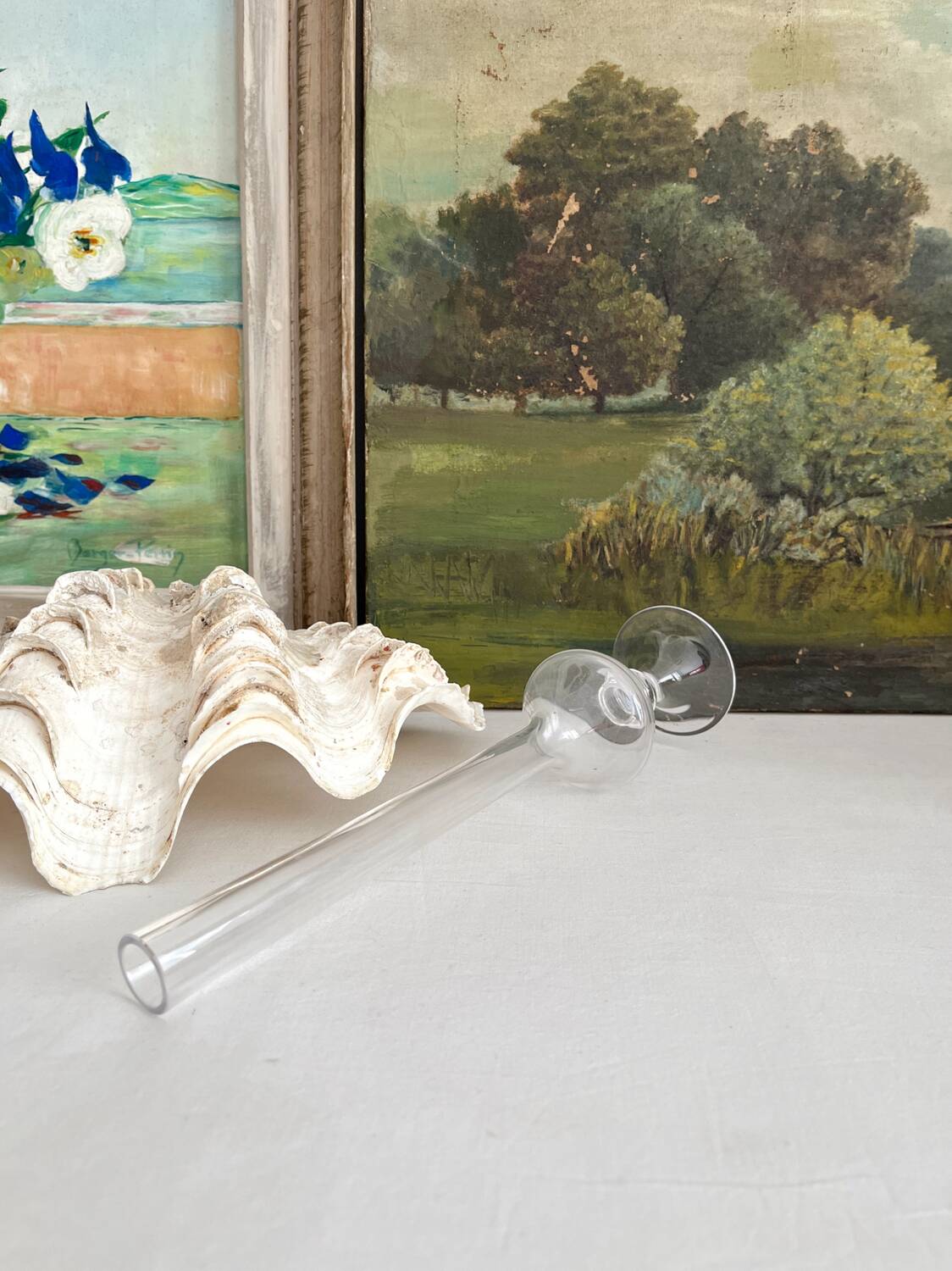 Vannes crystal soliflore vase