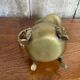 Antique brass creamer pitcher tableware kitchen vintage