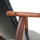 Mid Century Danish Modern teak armchair in the style of Arne Vodder